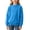 Blue, variant on ZBSOKO Sweaters for Teen Girls Crew Neck Solid Color Pullover Regular Fit Classic Knit Sweater Warm Fall Winter Clothes Sizes 1-13 Years