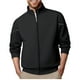 thumbnail image 1 of pstuiky manga larga para hombre, Sudadera tipo cárdigan con cremallera y cuello alto de manga larga de color liso para hombre tops de invierno para hombre xxl, 1 of 8