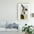 thumbnail image 3 of Trademark Fine Art 'Miss Hare' Canvas Art by Fab Funky, 3 of 3
