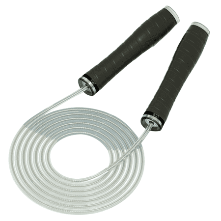 Quickwittc Cordless Jump Rope for Fitness, Adjustable Jump Rope for Workout, Silicone Handle with Ball Bearing Quickwittc long rope