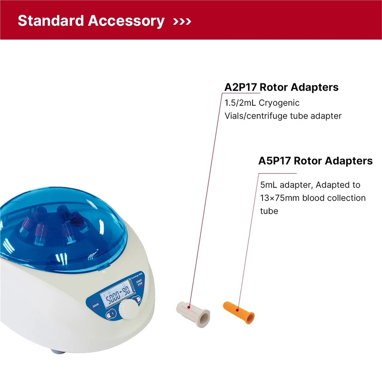 Low-speed Centrifuge 5000rpm Micro Centrifuges For Collection Tube ,Efficient Separation