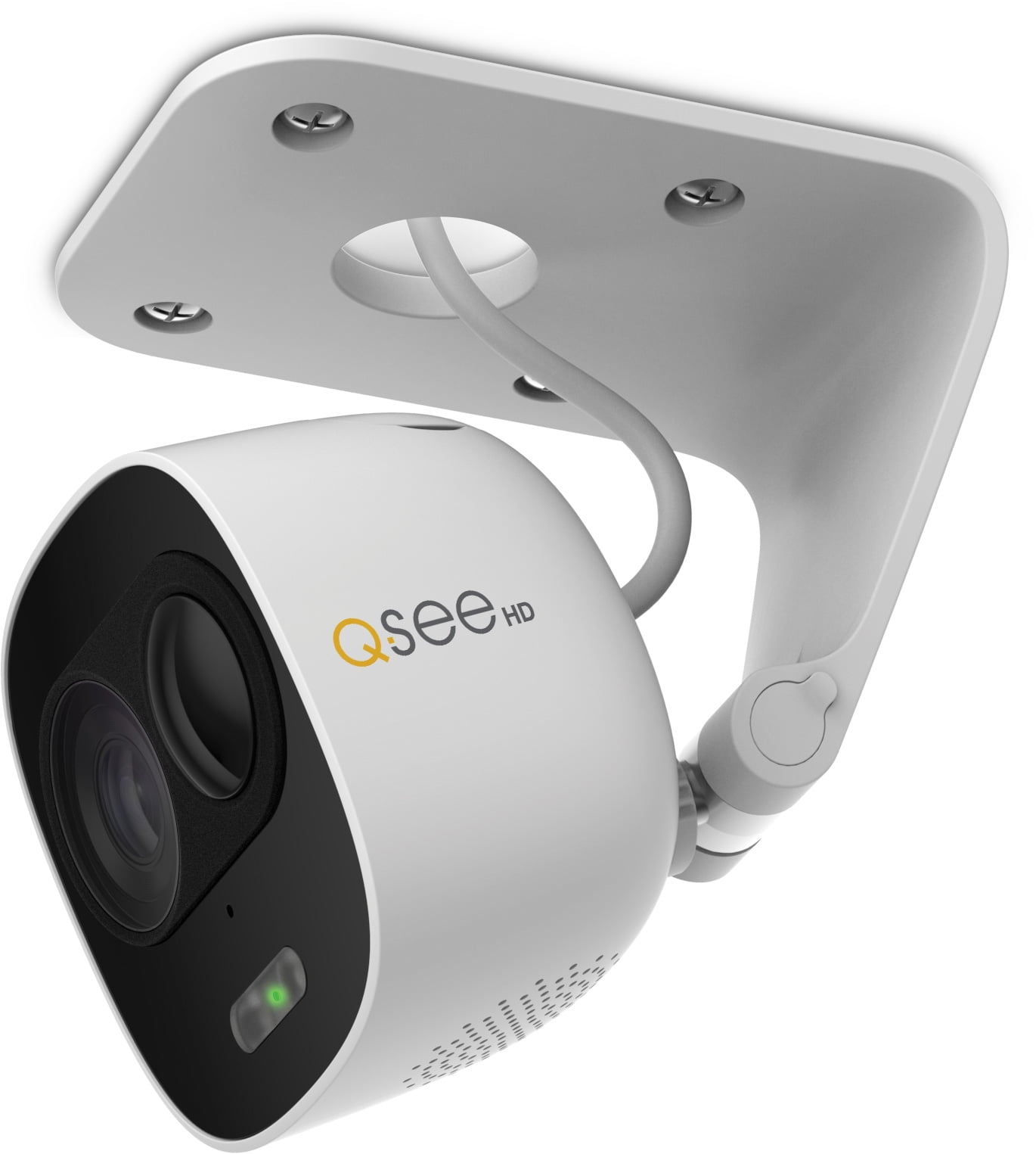 QSee 1080p WiFi Compact Spotlight Camera with PIR and Siren TwoWay
