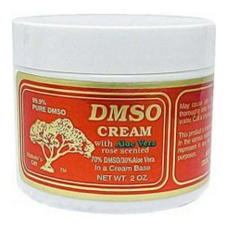 Natures Gift Dmso Cream With Aloe Vera Rose Scented - 2 Oz, 2