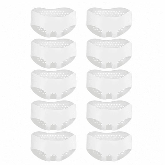 FLORNIX Soft Gel Foot Pads for Pain Relief and Comfort Metatarsal Pads - Ball of Foot Cushions for Women & Men