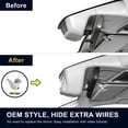 thumbnail image 3 of Mangoal 4K Dash Cam Starvis Sensor Custom Fit for Honda Gen6 CR-V & CR-V Hybrid 2023-2026(Gray), Integrated OEM Look, UHD 2160P Video, WiFi & App, GPS, 64GB Card, 3 of 10