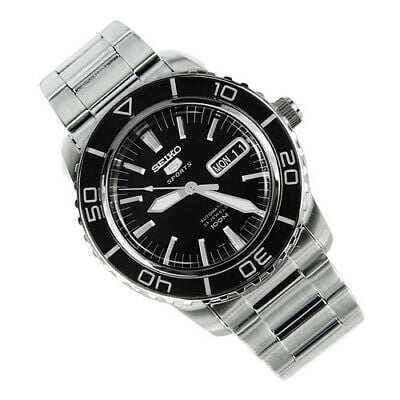 Seiko 5 SNZH55 Automatic Dial Stainless Steel Mens Watch - Walmart.com