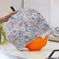thumbnail image 3 of HELLHERO 1Pcs Dust Proof Tea Cozy Keep Warm Lightweight, Butterfly Daisy, 3 of 7
