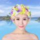 thumbnail image 2 of Gorro De Natación Gorro de baño con flores en 3D, gorro de baño transpirable, gorro cómodo para deportes acuáticos para mujer Hugtrwg  Para Estrenar, 2 of 8