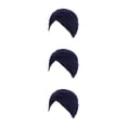 thumbnail image 3 of Qarigey Musulmanes Turbante Hijabs Gorras Cruz Pre-Atado Sombrero Indio Transpirable Elasticidad Beanie Chemo Cover Mujeres Headwear azul marino Type1 NO1 Qarigey CBP300382, 3 of 6