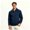 Navy, variant on Men's Lightweight Collared Bomber Jackets, Casual Flight Windbreaker Zip Up Coat with Pocket ,Big and Tall ,Size S-3XL
