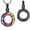Colorful, variant on Circle of Life Necklace for Cremation Ashes Holder Necklace for Ashes of Loved One Pendent for Ashes and Chain Memorial Jewelry