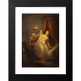 thumbnail image 2 of Alexander Lauréus 14x18 Black Modern Framed Museum Art Print Titled - After the Bath, 2 of 5