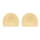 thumbnail image 3 of Guardurnaity Turbante Nudo Interior Hijab Étnico Estilo simple Headwrap Stretch Headwear Caps Hair Styling Bonnet Adornos Boda Beige Beige 2piezas Guardurnaity CBP381052, 3 of 5