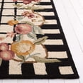 thumbnail image 5 of Safavieh Chelsea Anabella Bordered Area Rug, Ivory/Black, 5'3" x 8'3", 5 of 13
