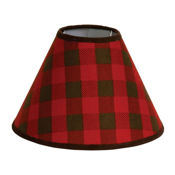 Northwoods Red Gingham Empire Lamp Shade