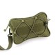 thumbnail image 1 of Sonducket Cierre de cremallera Bolsa de teléfono Tarjetas Monedas Mini Cinturón Montado Cintura Bolsa Viajar Senderismo Botella de agua Dinero Bolsas de mensajero y de hombro Verde, 1 of 6