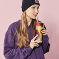 thumbnail image 2 of Colorful Skinny Tumbler 20oz - Double Wall Vacuum Coffee- Insulated Travel Coffee Mug, 2 of 7