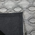 thumbnail image 3 of SAFAVIEH Marbella Melody Geometric Trellis Area Rug, Grey/Charcoal, 3' x 5', 3 of 6