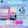 thumbnail image 3 of for LG AI Magic Remote Control with Voice and BT, AN-MR25GA, Compatible with OLED QNED UHD LED TVs 2022 2023 2024, Supports Air Mouse Alexa, 3 of 8