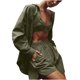 thumbnail image 4 of Jersey de manga larga con cuello vuelto liso para mujer, camisetas, pantalones, pantalones y camisola Wmkox8yi bvn4103, 4 of 9