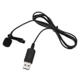 thumbnail image 1 of USB Clip on Computer Microphone Omnidirectional Mini Mic Condenser for PC, 1 of 11