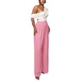 thumbnail image 1 of Pantalon Large Taille Haute Décontracté Mode pour Femmes, 1 of 8