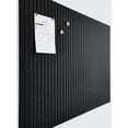 thumbnail image 1 of Tabla de corcho VIVELDA, grande, de fieltro negro, 30 x 30 cm, paquete de 12, 1 of 6