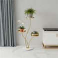 thumbnail image 3 of 3 Tier Indoor Plant Stand Metal Flower Rack Holder for Living Room Corner Shelf, 3 of 8