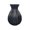Black, variant on Nordic Style Hydroponic Plastic Vase Imitation Ceramic, Decorative Flower Arrangement Vase, Modern Ornament for Home Office Decor