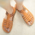 thumbnail image 5 of Leah - Leather Gladiator Sandal - Womens Sandals, 5 of 7