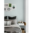 thumbnail image 4 of Gingham Check Pattern Peel and Stick Vinyl Wallpaper, 4 of 4