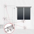 thumbnail image 5 of Sliding Bolt Door Latch, Stainless Steel Latch Door Lock, Bolt with Padlock Hole, Head Tie Security Clasp, 5 of 5
