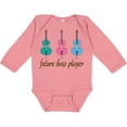 thumbnail image 3 of Inktastic Bass Player Kids Future Boys or Girls Long Sleeve Baby Bodysuit, 3 of 5