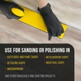 thumbnail image 4 of Dura-Gold Pro Series Firm & Flex Longboard Hand Sanding File Block, Hook & Loop Backing & PSA Adapter Pad - Use Continuous Rolls or Sandpaper Sander Sheets - Flexible Sand Contoured Surface, 4 of 4