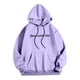 thumbnail image 5 of MHFRRA Sudadera con Capucha para Hombre, Suave, Cómoda, de Manga Larga, Informal, con Cordón Ajustable para Actividades Al Aire Libre y Uso Diario Púrpura, 5 of 6