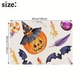 thumbnail image 2 of Iodue Placemat Halloween Placemats Set Of 4 12x18 Inch Funny Table Mat Non Slip And Washable Linen Place Mat For Home Party Decoration, 2 of 3