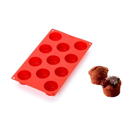 Lekue Red Mini Muffins Mould