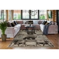 thumbnail image 3 of MDA Home Wild Life Beige/Brown Polypropylene Area Rug - 8'1'' x 10'5'', 3 of 6