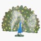 thumbnail image 1 of Modelo de pavo real pequeño, modelo de pavo real de simulación, figura de pavo real simulada, estatua de pavo real, integración perfecta, 1 of 14