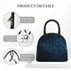 thumbnail image 4 of Disketp Blue Glitter Retro Bolsa Térmica para Almuerzo, Lonchera con Abertura Amplia y Gran Capacidad, Organizador Reutilizable para Mujeres, Hombres y Adultos, 4 of 6