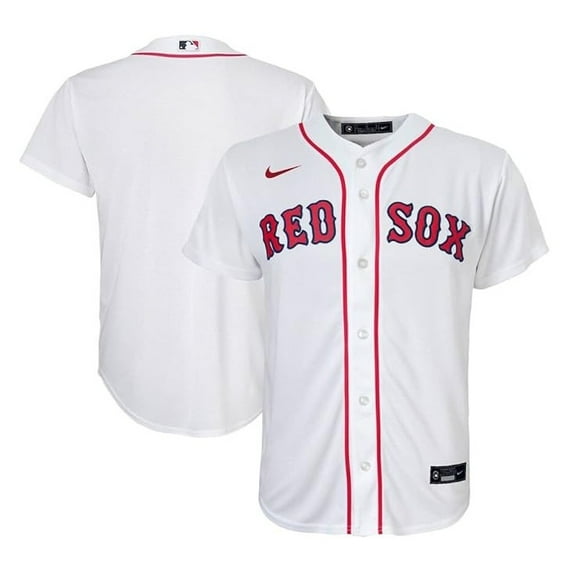 Jeune Boston Red Sox MLB Domicile Blanc Chandail Édition Limitée