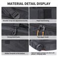 thumbnail image 4 of Waterproof Protection Speaker Storage Large Capacity Bluetooth-compatible Speaker Storage Bag Accessories for JBL Partybox 310 Black, 4 of 6