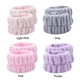 thumbnail image 3 of 2 bandas absorbentes para el sudor de franela impermeables para lavarse la cara (rosa claro) Tmvgtek Cuidado Belleza, 3 of 8