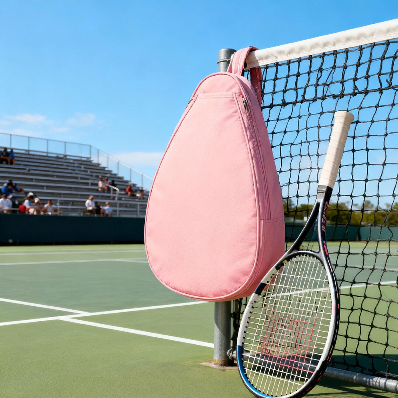 harayaa Tennis Bag Backpack Portable Large Capacity Tote Bags Tennis Racket Backpack for Pink