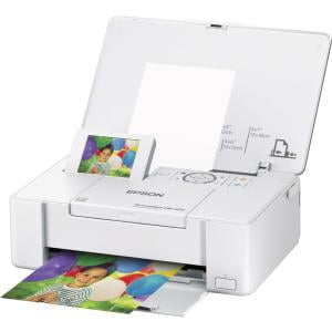 Epson PictureMate PM-400 Inkjet Printer - Color - 5760 x 1440 dpi Print - Photo Print - Desktop - A5, Photo, Envelope No. 10 - 50 sheets Standard Input Capacity - Wireless LAN - USB COMPACT (Best Color Inkjet Printer For Photos)