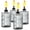 Black, variant on ALG Glass Table Top Torches,4 Pack Citronella Torches Canister for Outside|12 oz Refillable Glass Oil Lantern with Wick and Cap,Landscape Lantern Torch for Garden Deck Yard Patio Party Lighting Decor