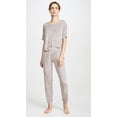 thumbnail image 2 of Women's honeydew 18988 Sun Lover French Terry Lounge Set (Leopard L), 2 of 6