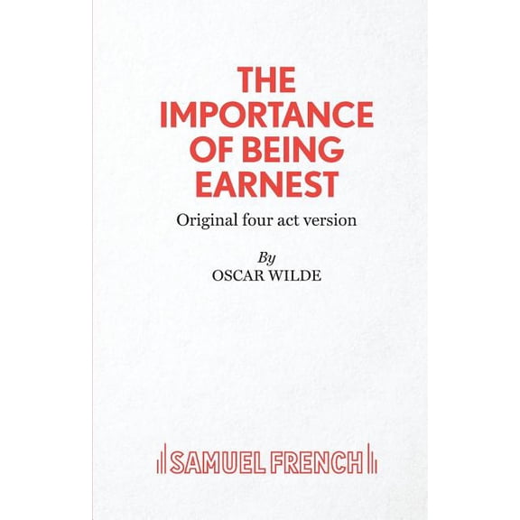 The Importance of Being Earnest, (Paperback)