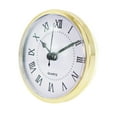 thumbnail image 1 of Classic Clock Insert 3.54inch Movement Craft Decor Battery Numeral Roman 09, 1 of 8