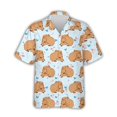 thumbnail image 3 of Las más nuevas camisetas gráficas de capibara para hombres, ropa con estampado 3D, camisa hawaiana de playa Aloha, blusa de manga corta Y2k linda para niños, blusa con solapa, 3 of 4